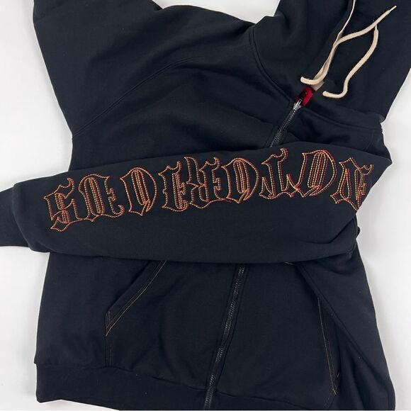 Rare Notorious B.I.G Big Hoodie Double-sided Jacket Size XL - Picture 9 of 11